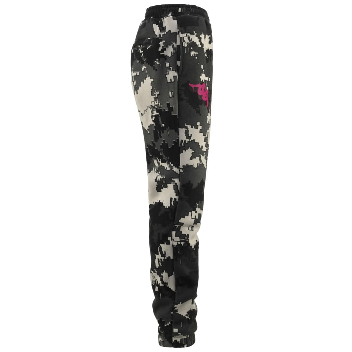 Pantaloni Kappa Uomo Graphik Gaspar Nero