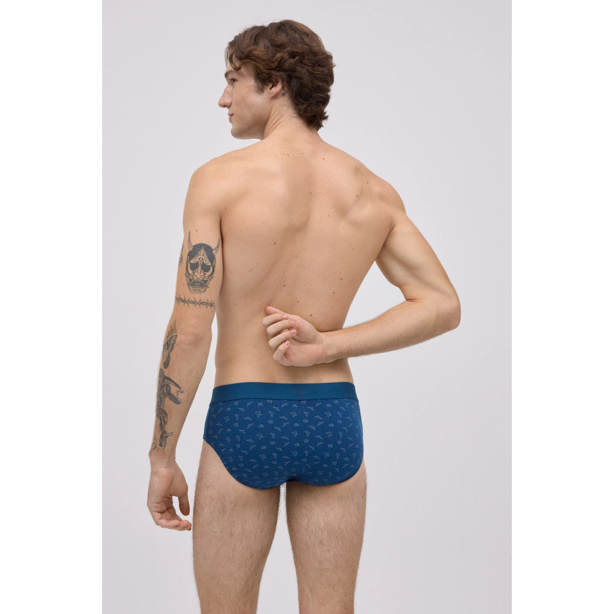 Confezione da 2 slip stampati