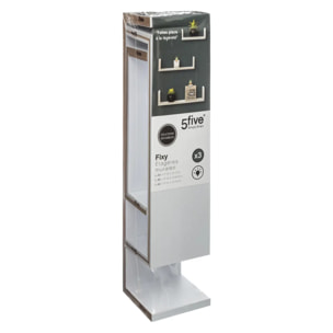 3 étagères murales - Blanc Fixy