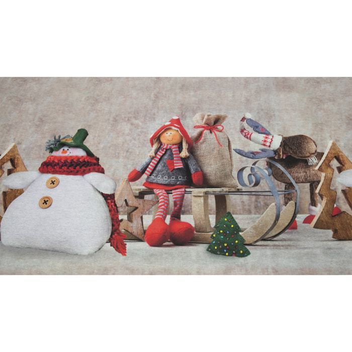 Tappeto Passatoia Cucina Antiscivolo Bambolina Slitta