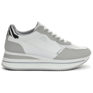 Kappa - Sneakers Donna Bianco - Logo Geena 3