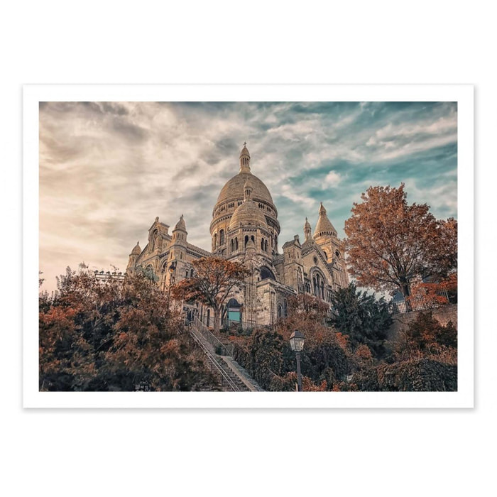 Art-Poster - Autumn in Montmartre - Manjik Pictures - 50 x 70 cm
