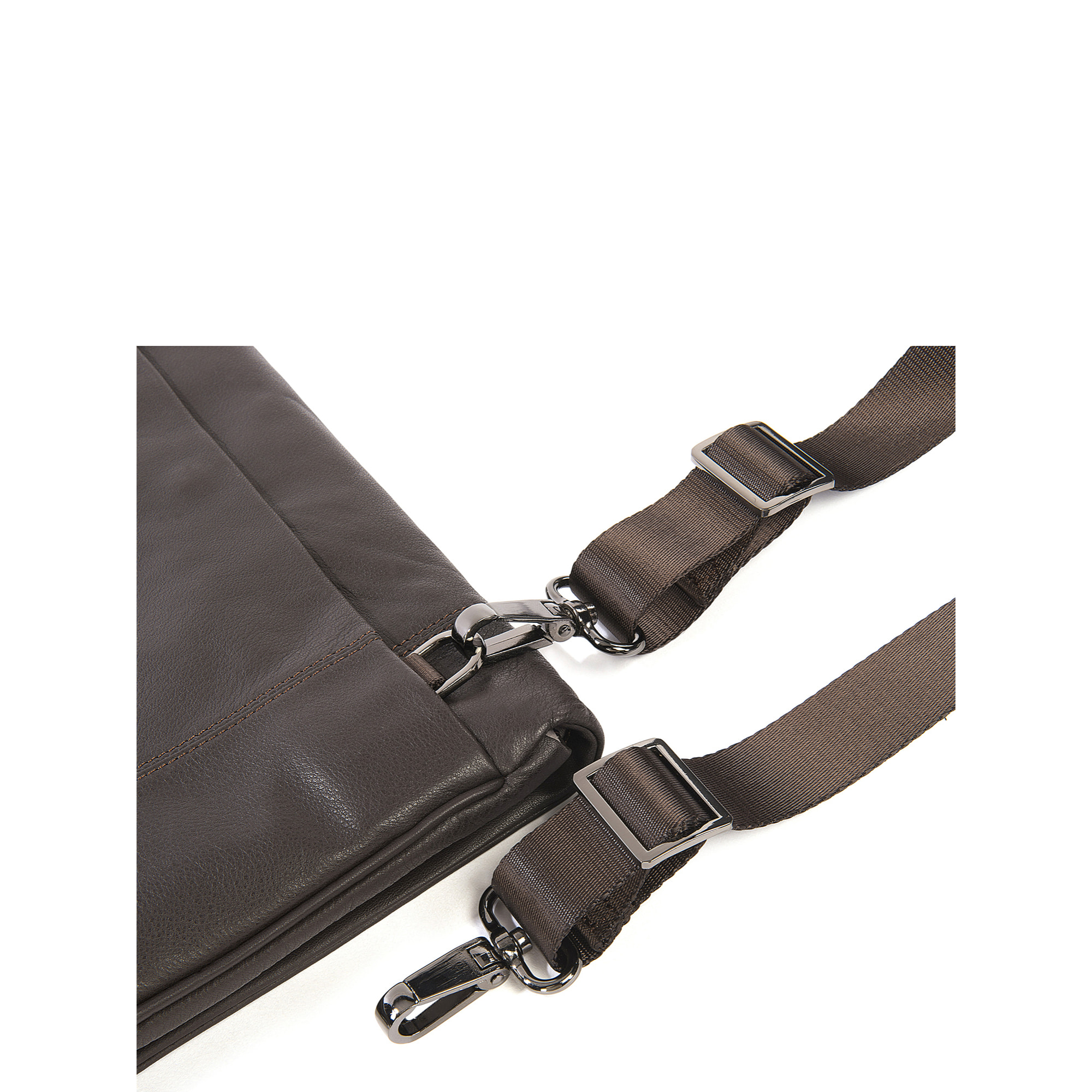 Borsa a tracolla  unisex In Vera pelle Made in Italy 23,5x34x4,5 cm