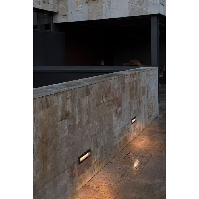 NAT Empotrable gris oscuro