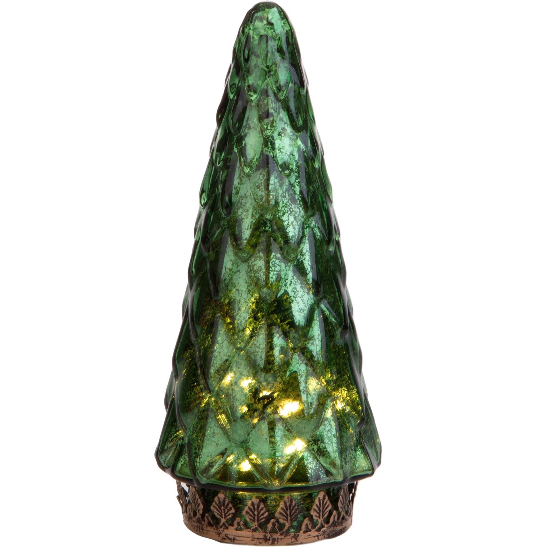 Albero artificiale con Led - Pezzi 1 - Colore Verde - 10x24Hx10cm - Bianchi Dino