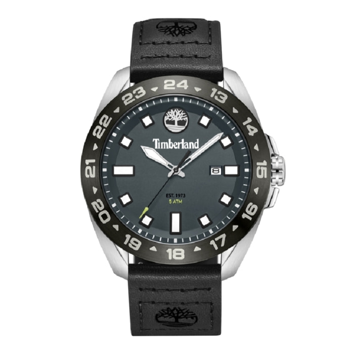 Reloj Timberland TDWGB0029402 Hombre Analogico Cuarzo con Correa de Cuero