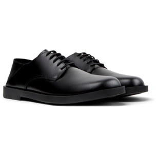 Zapatos de cordones - CAMPER Don - Negro - Cuero liso