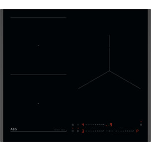 AEG Placa de inducción Serie 6000 Flex de 60 cm V63IOQ00FB