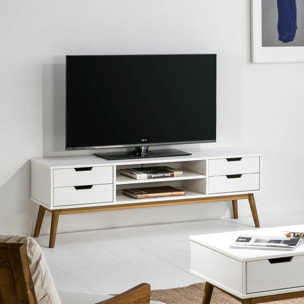 Mueble tv baku 1p2c blanco