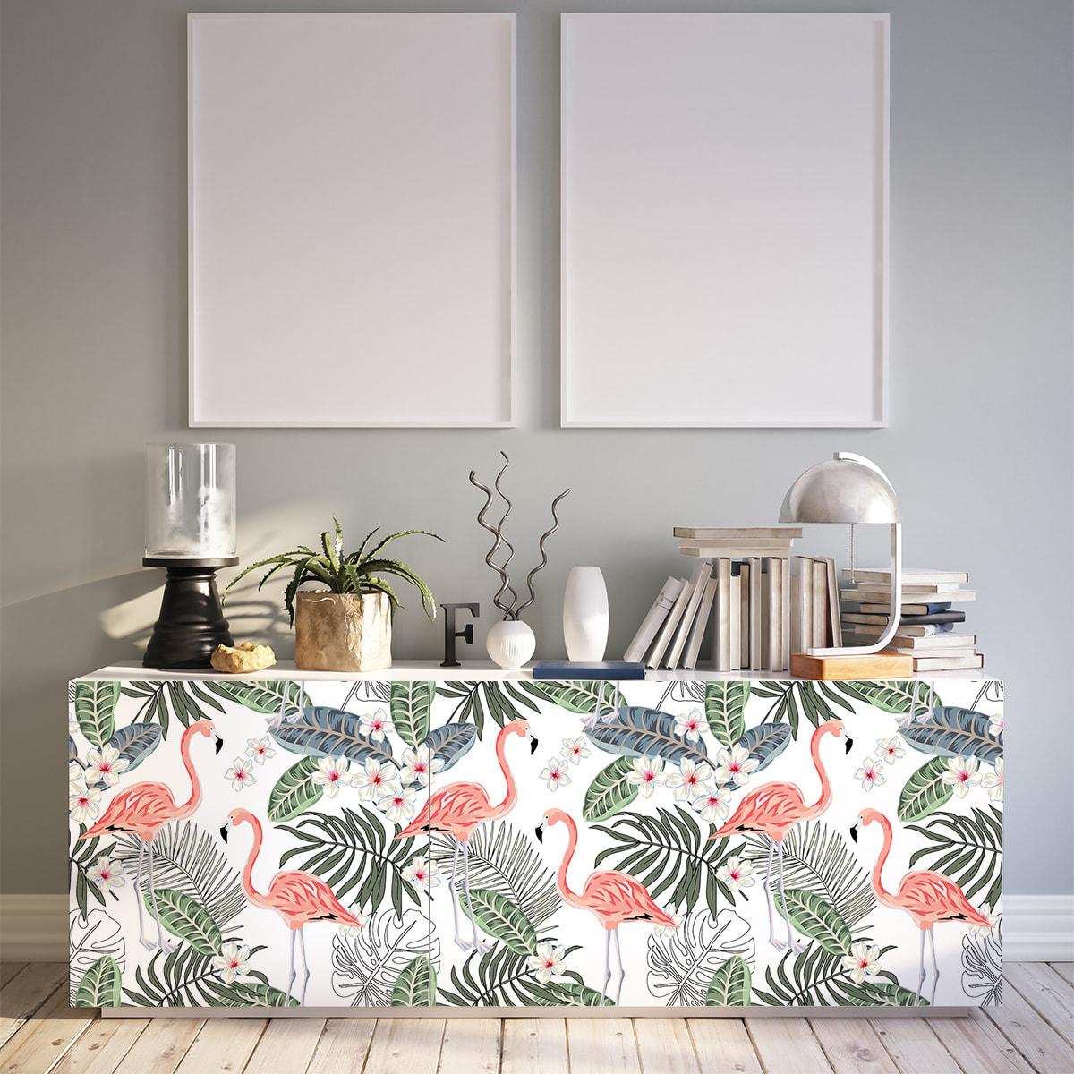 Sticker meuble tropical heimiti 60 x 90 cm