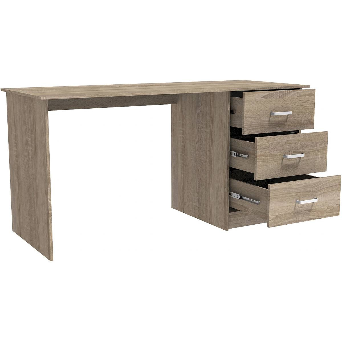 Bureau "Laury" - 121 x 55 x 74 cm - Chêne