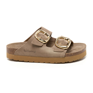 SANDALIA PLATAFORMA BILLOWY MARRON