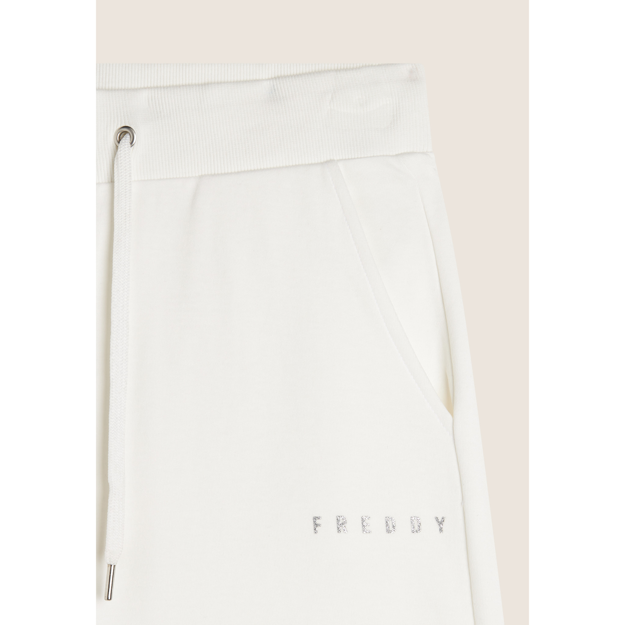 Bermuda sportivi in interlock con tasche