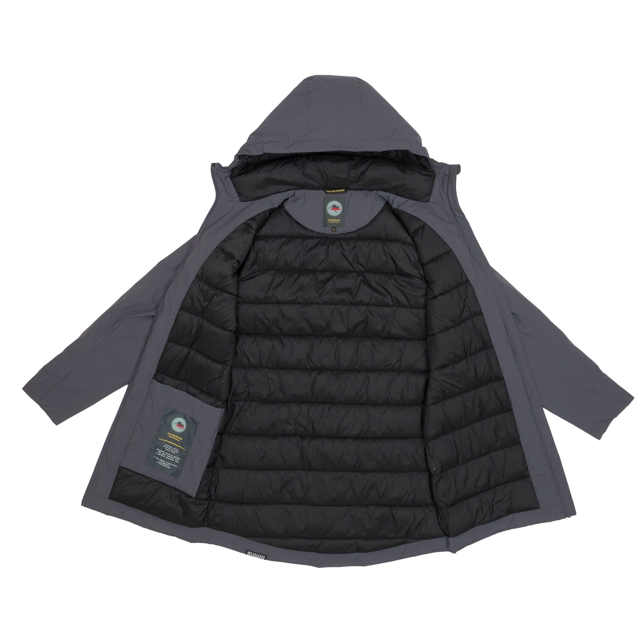 Giacca Hot Buttered termica impermeabile Anouk grigio