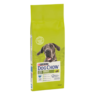 DOG CHOW Chien Adult Large Dinde 14KG