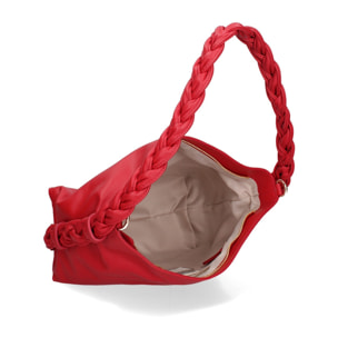 Borsa a spalla da donna - Modello Isara - Vera pelle - 26.0 x 22.0 x 9.0 cm