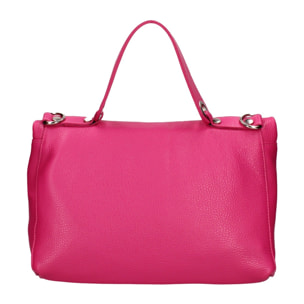 Borsa a spalla da donna - Modello False - Vera pelle - 34.0 x 21.0 x 12.0 cm