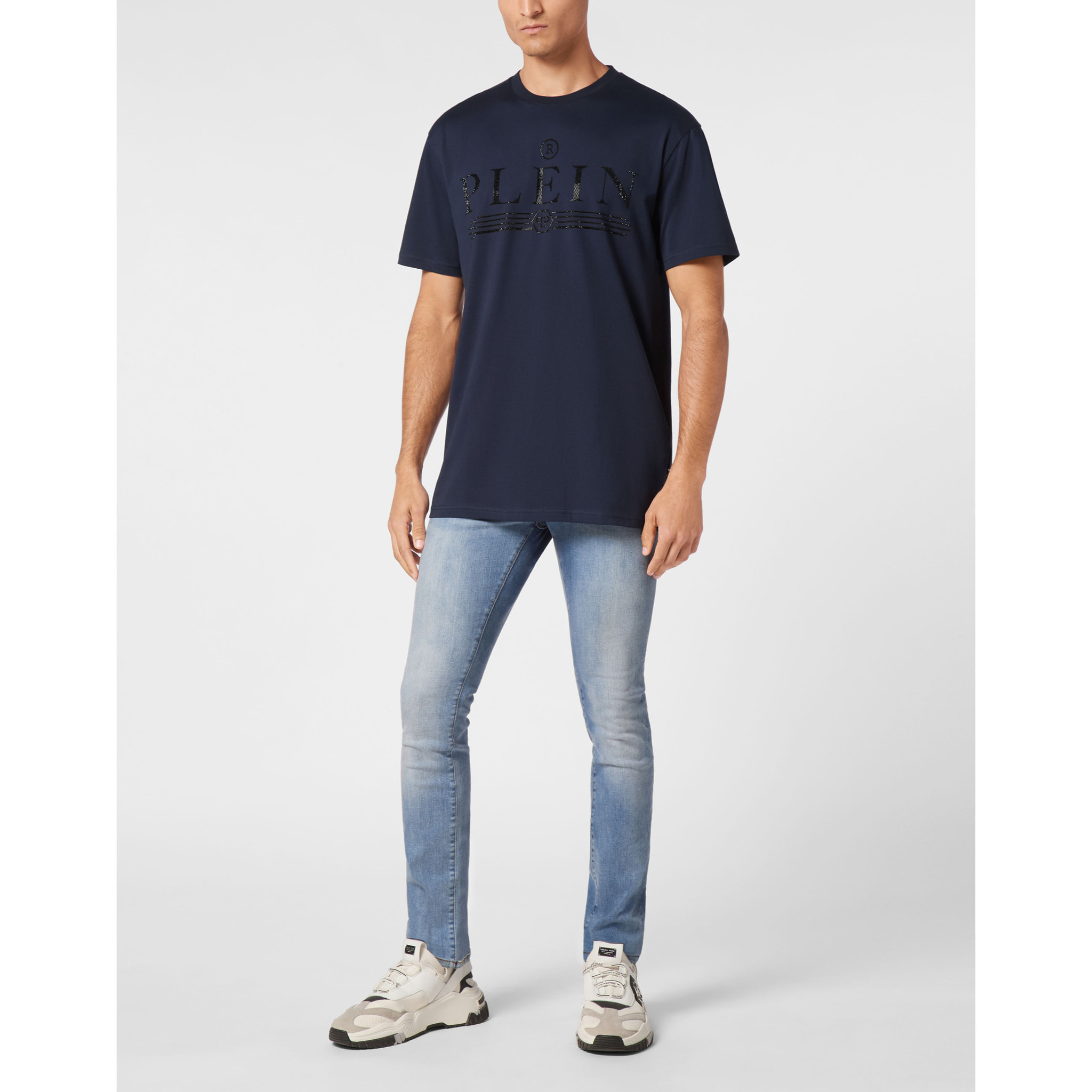 PHILIPP PLEIN T-Shirt Round Neck TATTOO