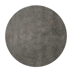 Tapis de bain Coton Rond Ø57cm couleur Taupe MSV