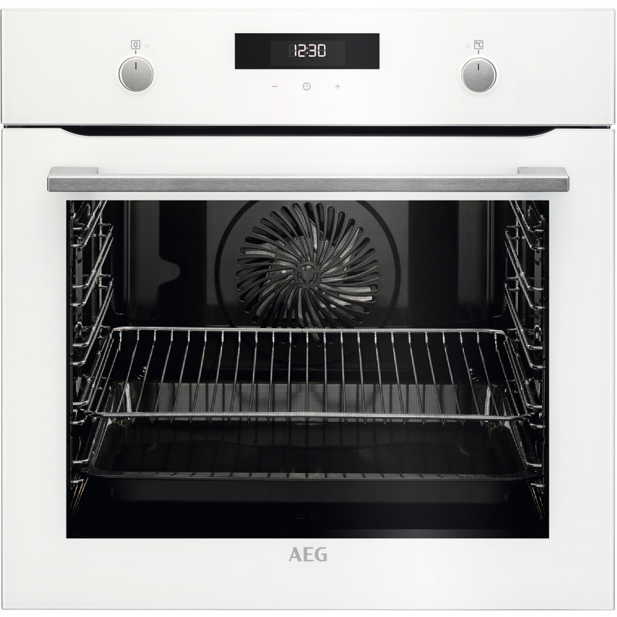 AEG Horno multifunción Serie 6000 SurroundCook con Display LED BEK435120W