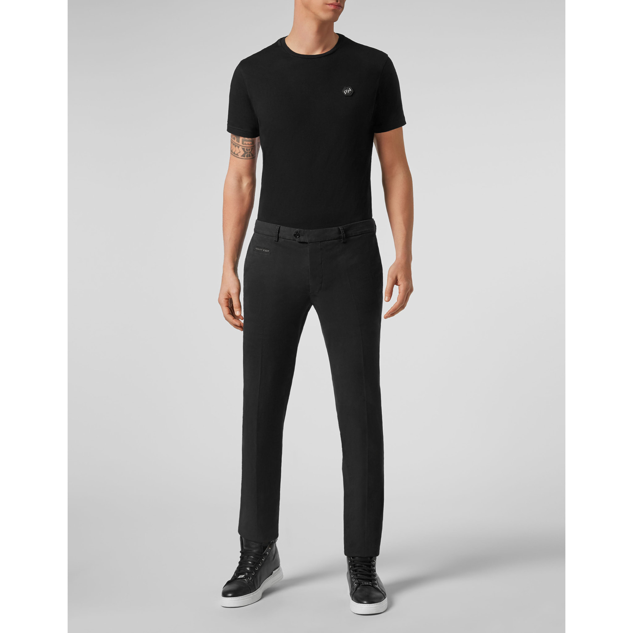 PHILIPP PLEIN Trousers ICONIC PLEIN