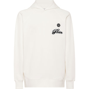 PHILIPP PLEIN Felpa con cappuccio SIGNATURE