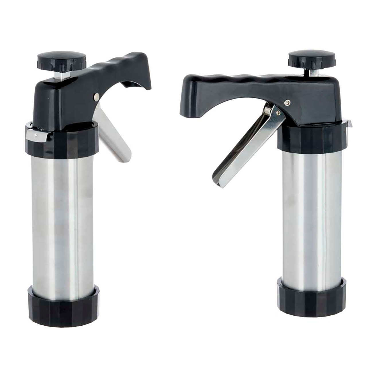 Sac a poche pistola in acciaio inossidabile con 16 accessori.