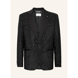 PHILIPP PLEIN One-Button Blazer Slim Fit HEXAGON
