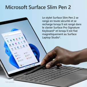 Stylet MICROSOFT Surface Slim Pen 2 noir