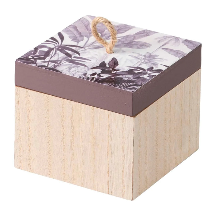 Caja Mdf Animales 10x10x9 Cm