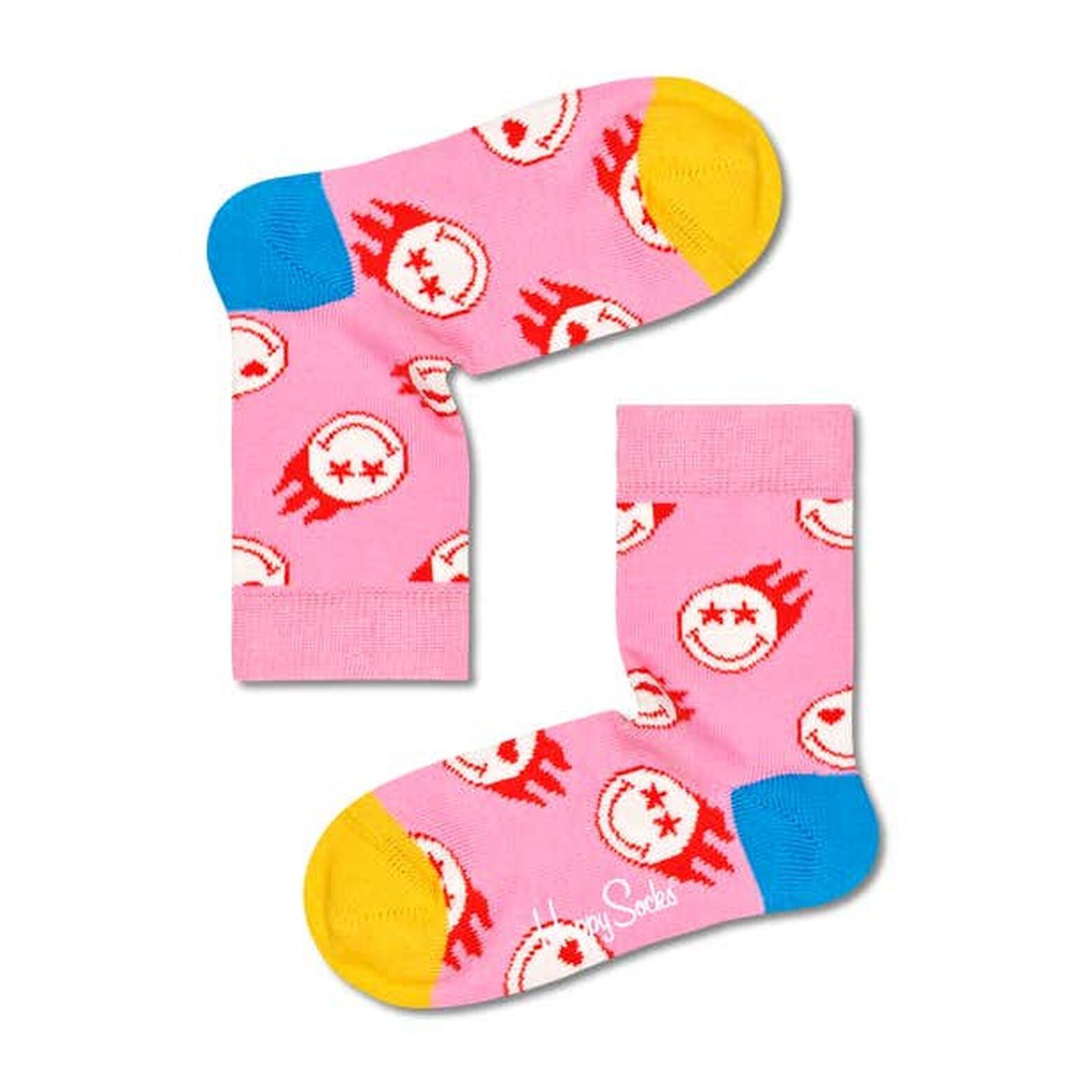 4-pack kids smileyworld calcetines