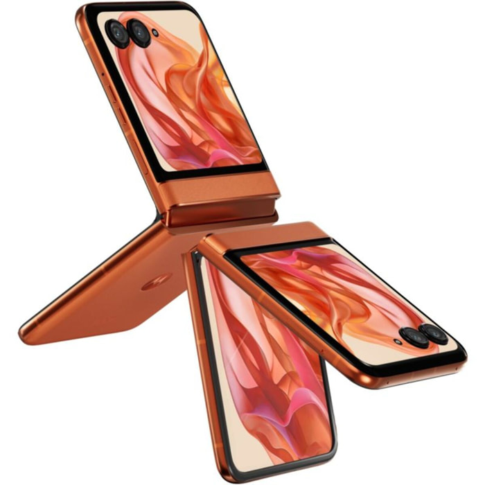 Smartphone MOTOROLA Razr 50 Orange Cuivre 256Go