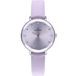 Reloj Radiant RA467609 Mujer Analogico Cuarzo con Correa de Cuero sintetico