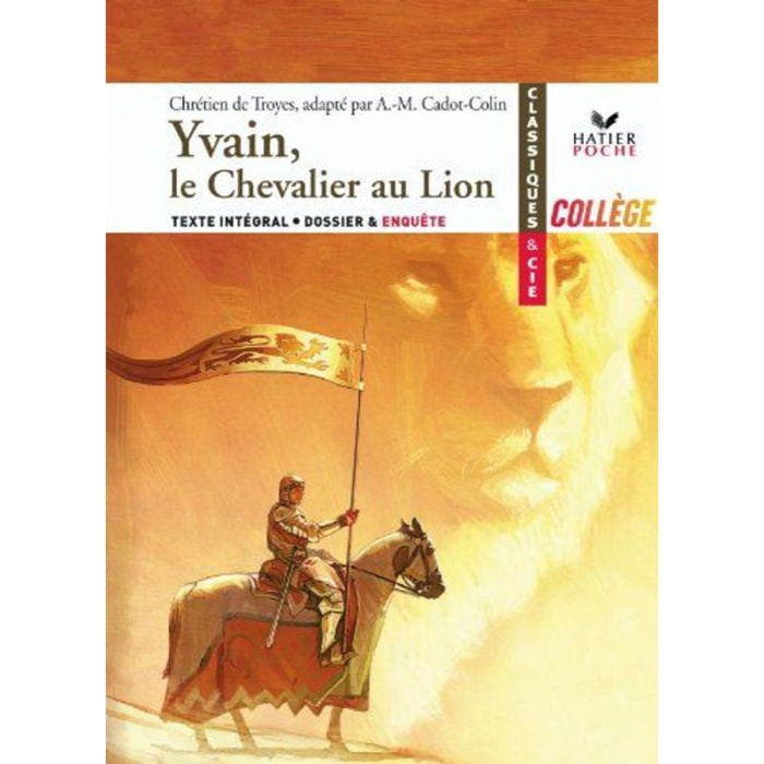 Chrétien de Troyes | Yvain, le chevalier au Lion | Livre d'occasion