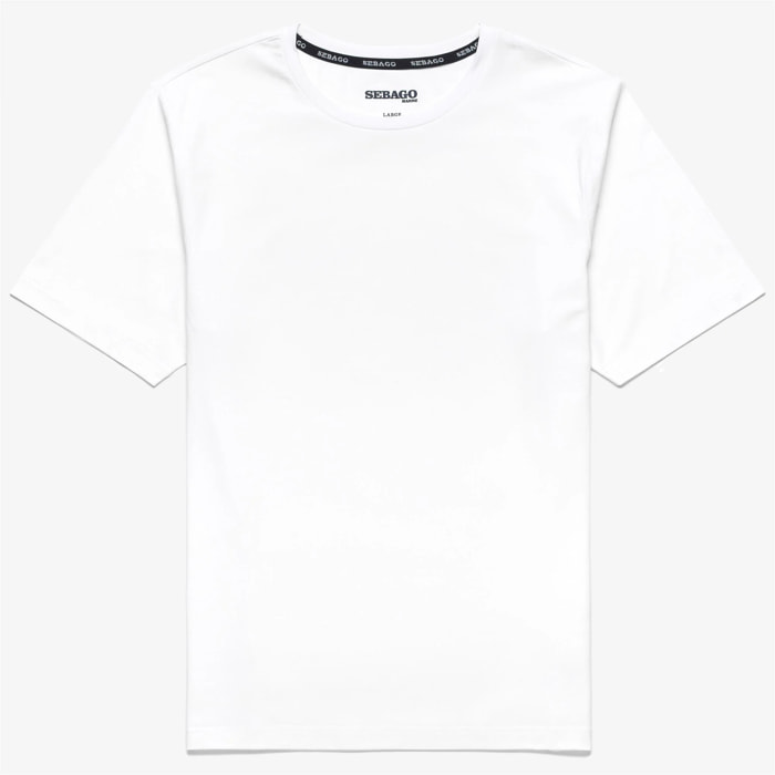 Sebago - T-Shirts & Top Uomo Donna Bianco - Crew T_Shirt
