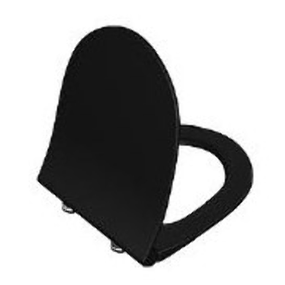 SENTO Abattant ultra-fin frein de chute noir mat (120-083R009)
