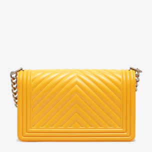 Borsa a mano da donna - Modello False - 100% PVC - 25.0 x 15.0 x 8.0 cm