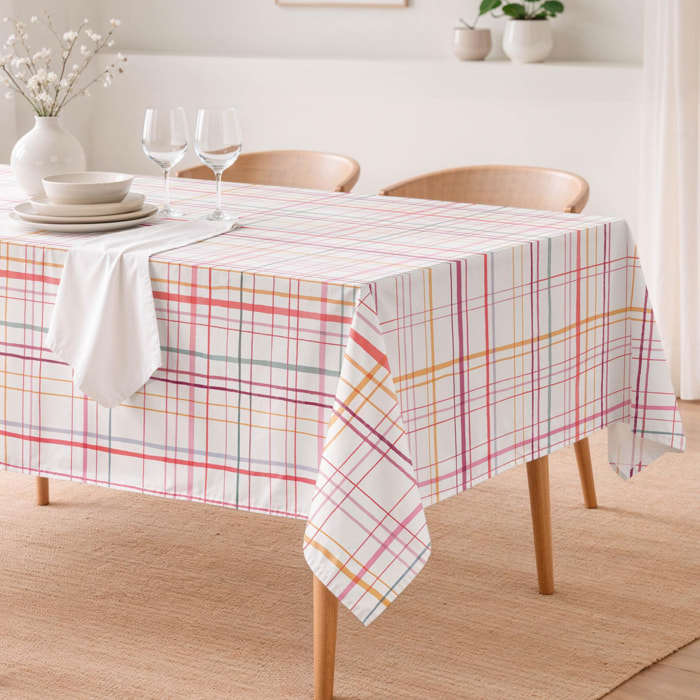 Nappe anti-taches VELA MULTICOLORE - en 100 % coton