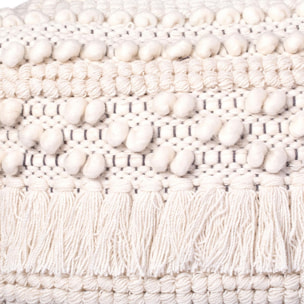 Tabouret HAJE Partiellement fabriqué à la main en Laine