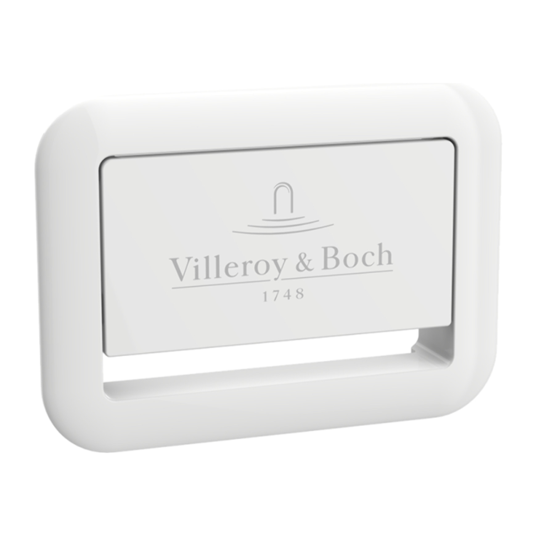 Baignoire droite VILLEROY & BOCH Collaro acrylique blanc brillant avec vidage et trop plein blanc brillant