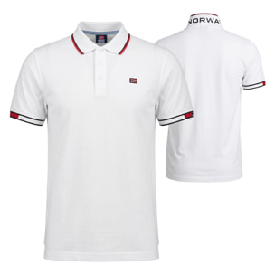 Polo Uomo NORWAY NAUTICAL Manica Corta Cotone