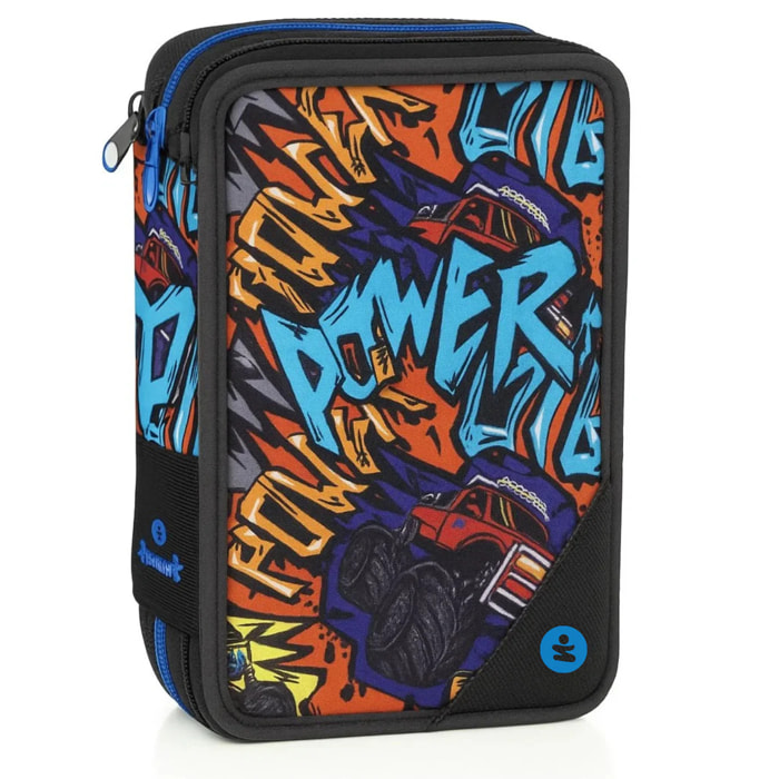 beSmart - ASTUCCIO TRIPLO 18+18 GIOTTO PREMIUM MONSTER CAR