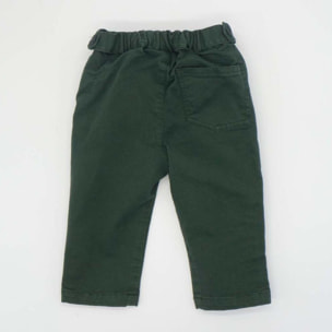 Pantalón sarga verde
