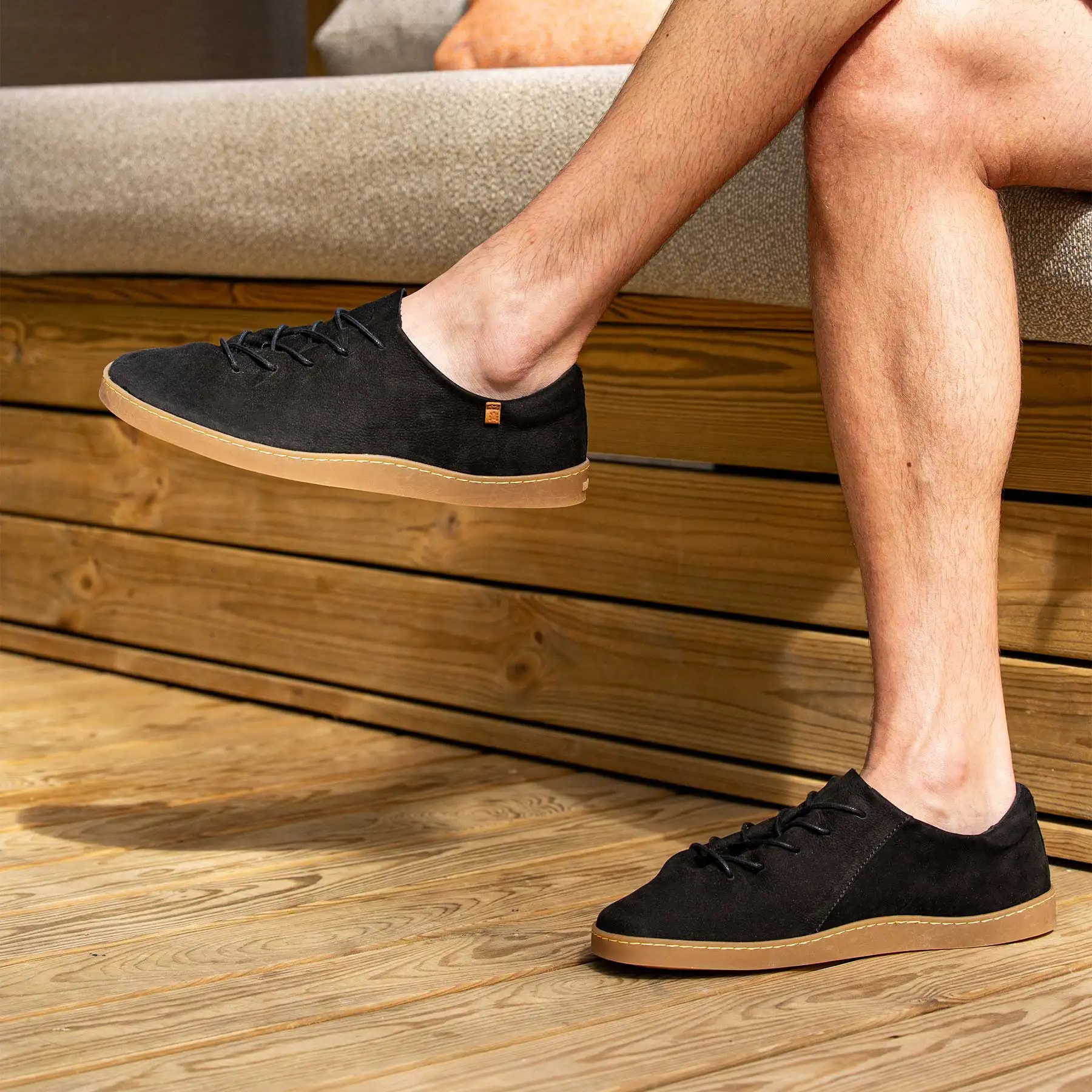 Zapatos N5911 NOBUCK LAVADO DENIM/ ORIGEN color Denim