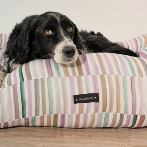 Lit épais et rembourré pour chiens et chats, 100 % coton anti-taches, pour animaux Naiara 4-100