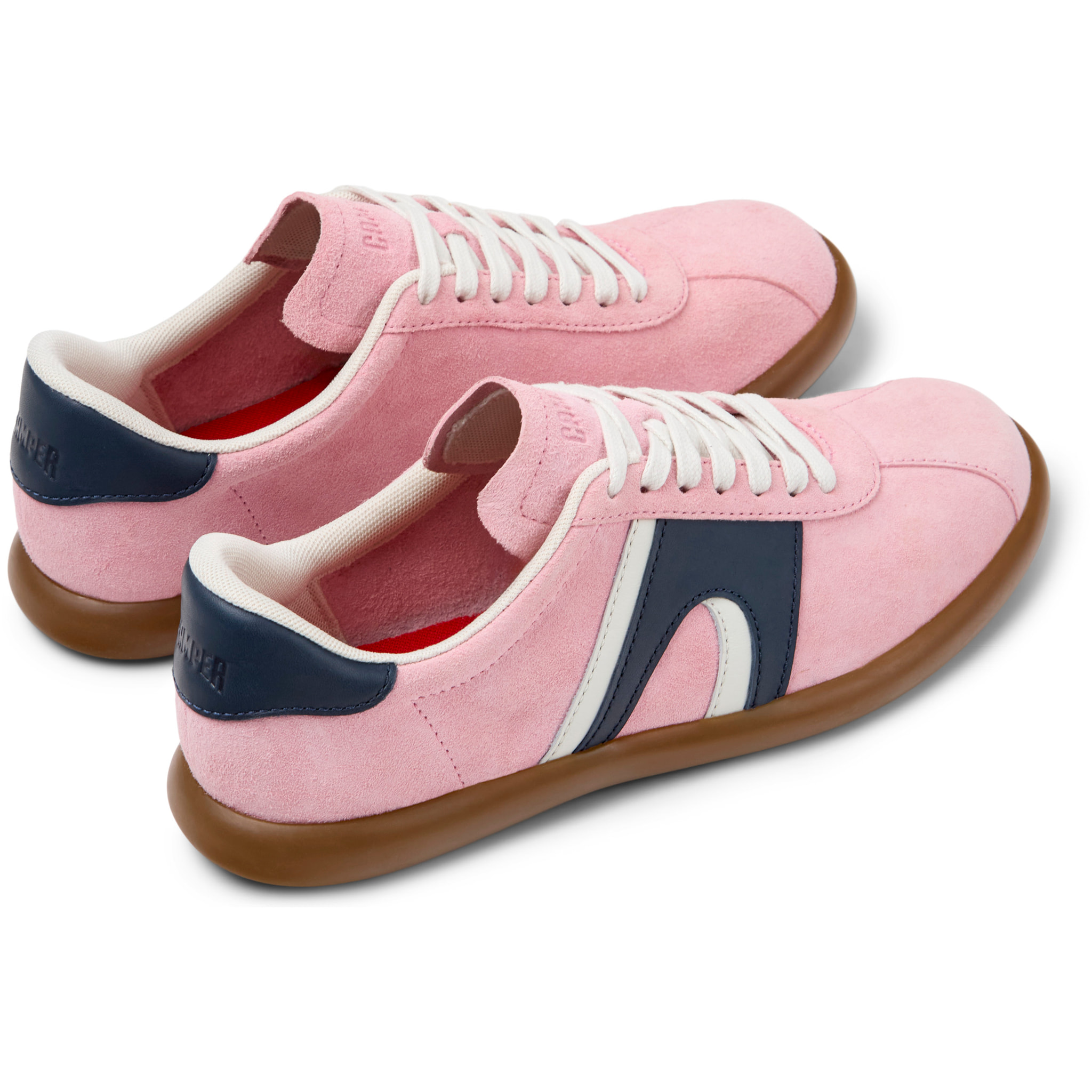 Zapatillas - CAMPER Pelotas Soller - Rosa - Cuero Nubuck