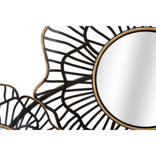 PANNELLO IN FERRO OSAKA C/SPECCHI CM 121x5x56