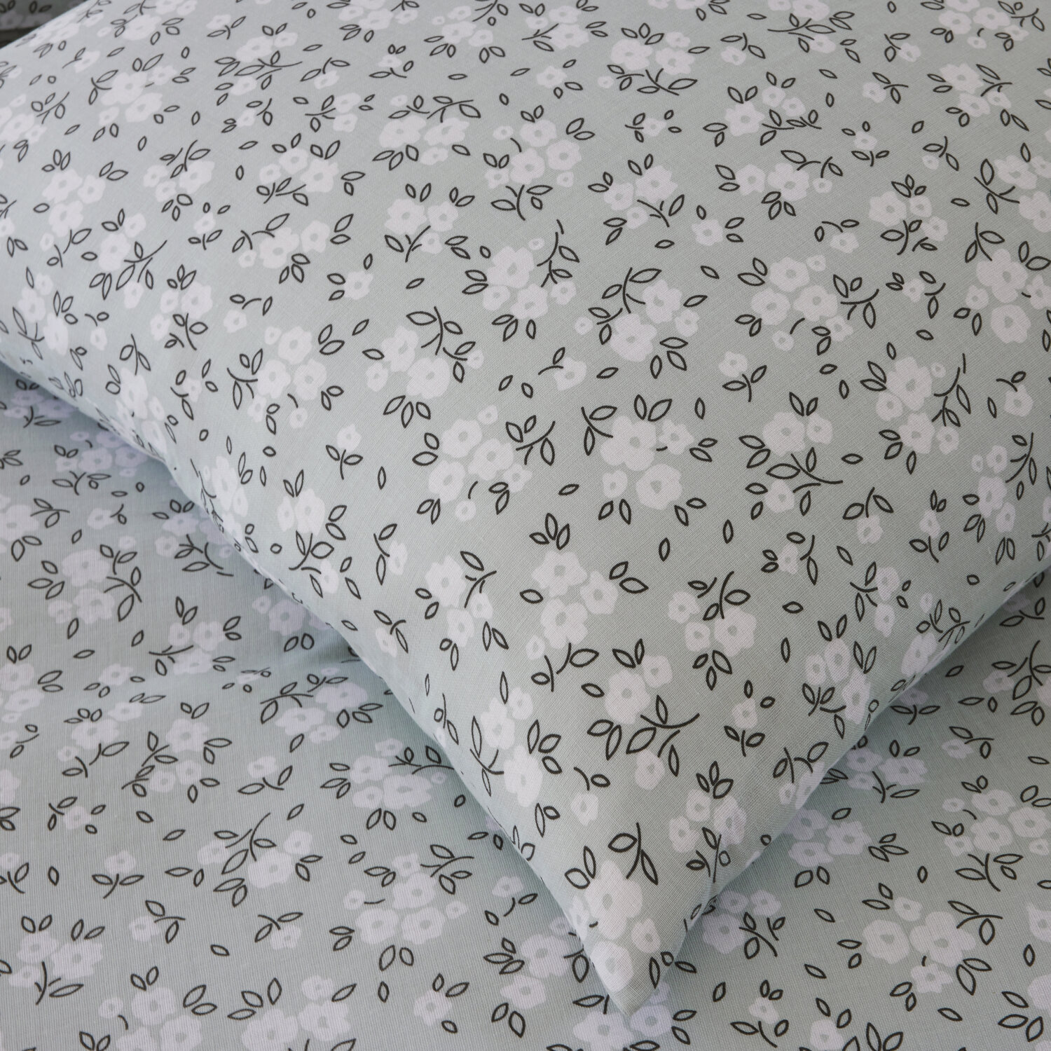 Parure housse de couette imprimé 100% gaze de coton - edana