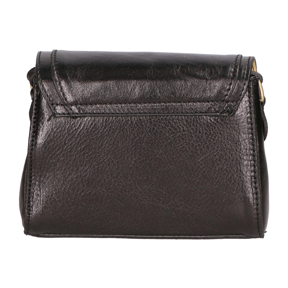 Borsa a tracolla da donna Made in Italy - Modello Faye - 100% pelle - 18.0 x 13.0 x 5.0 cm