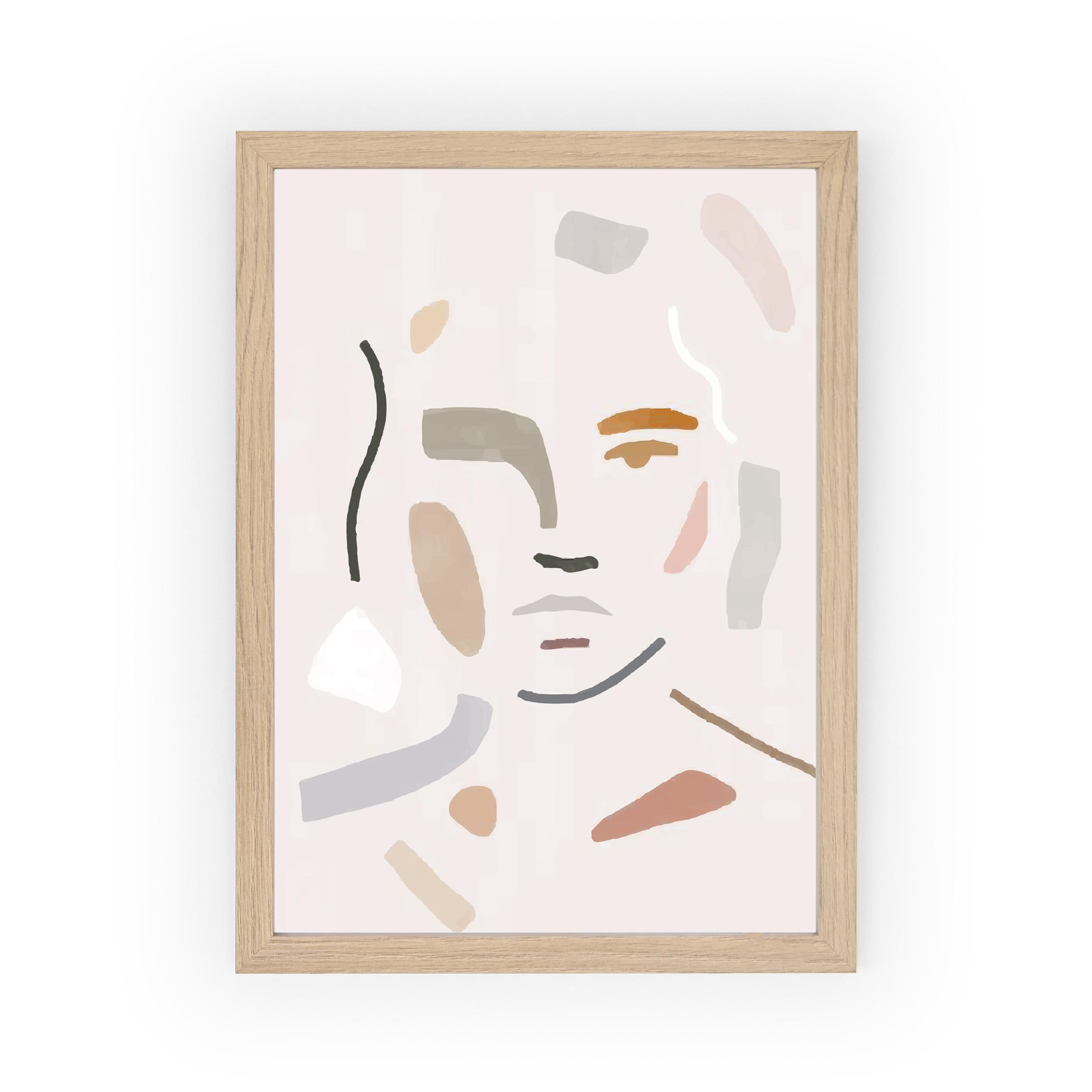 Poster Abstract portrait